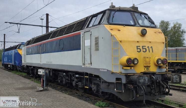 Diesellok SNBC/NMBS 5511 "NewLook" - Ep.V-VI - DC 2-Leiter Gleichstrom - Digital