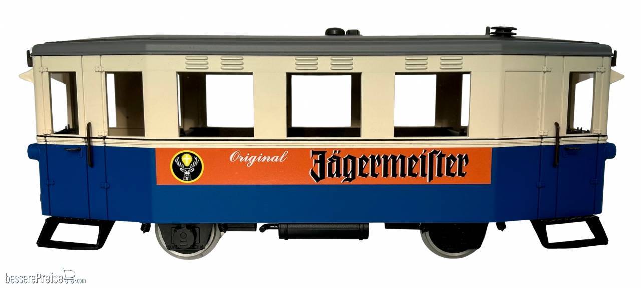 HSB Triebwagen blau "Jägermeister", analog/DCC , kein Sound