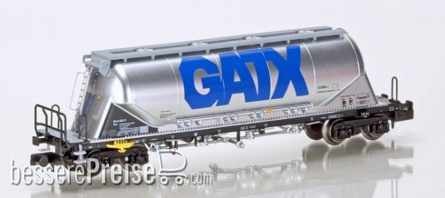 Zementsilowagen Uacns GATX, gr. Buchstaben, silber, Ep. 6 - Betr.nr. BZA 43 -4030-13