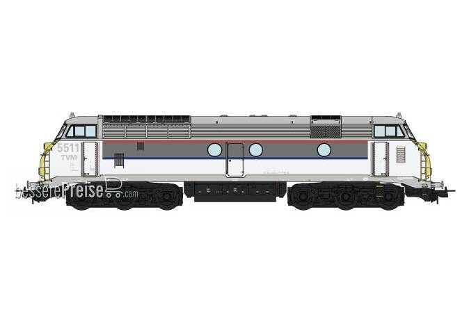 Diesellok SNBC/NMBS 5511 "NewLook" - Ep.V-VI - DC 2-Leiter Gleichstrom - Digital mit Sound
