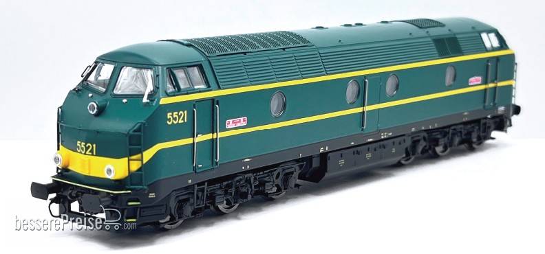 Diesellok SNBC/NMBS 5521 - Ep.IV - DC - 2-Leiter Gleichstrom - Digital mit Sound