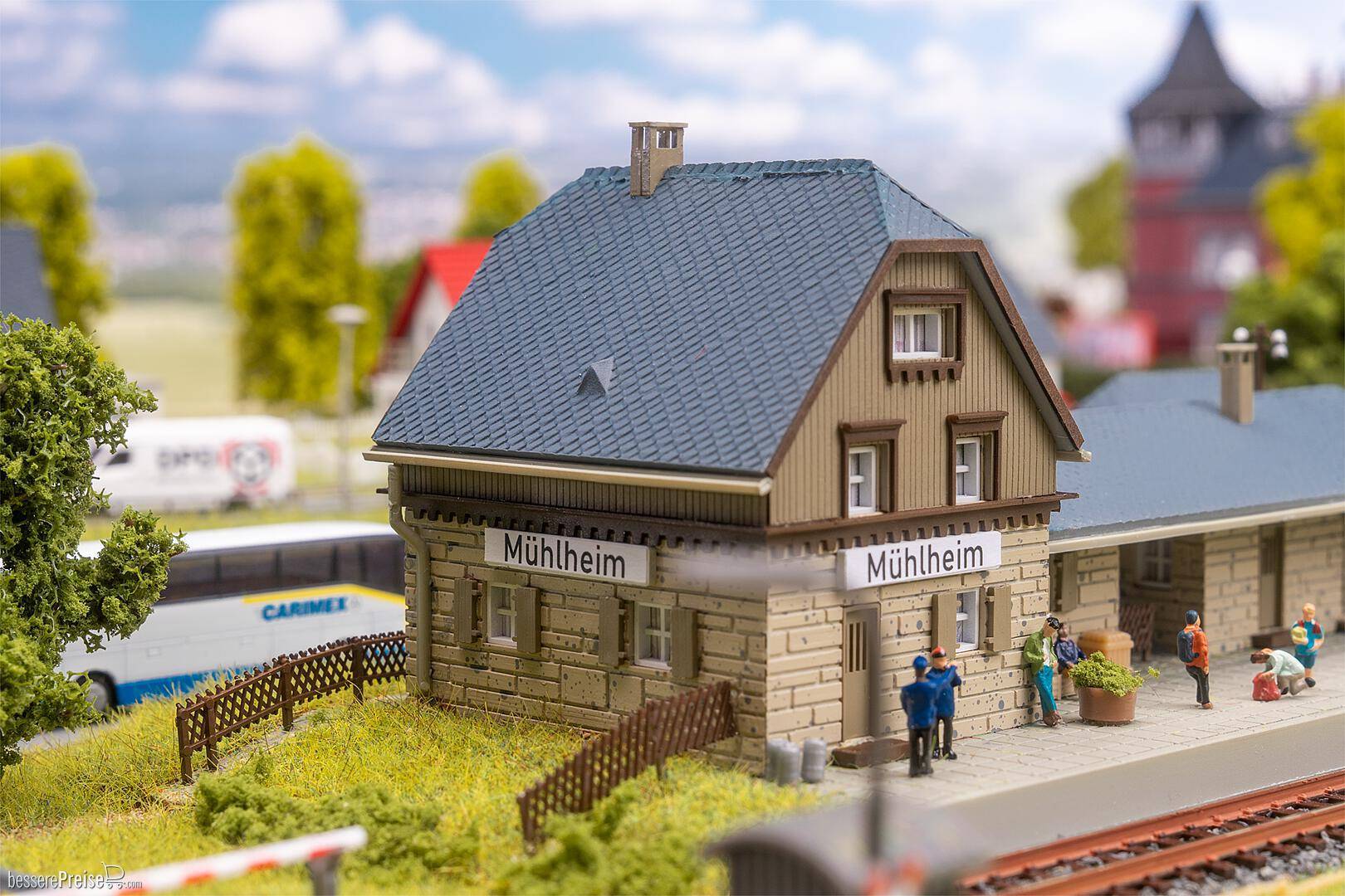 Faller N Monatsmodell Mai - Bahnhof Mühlheim, Faller N Bausätze Bahn