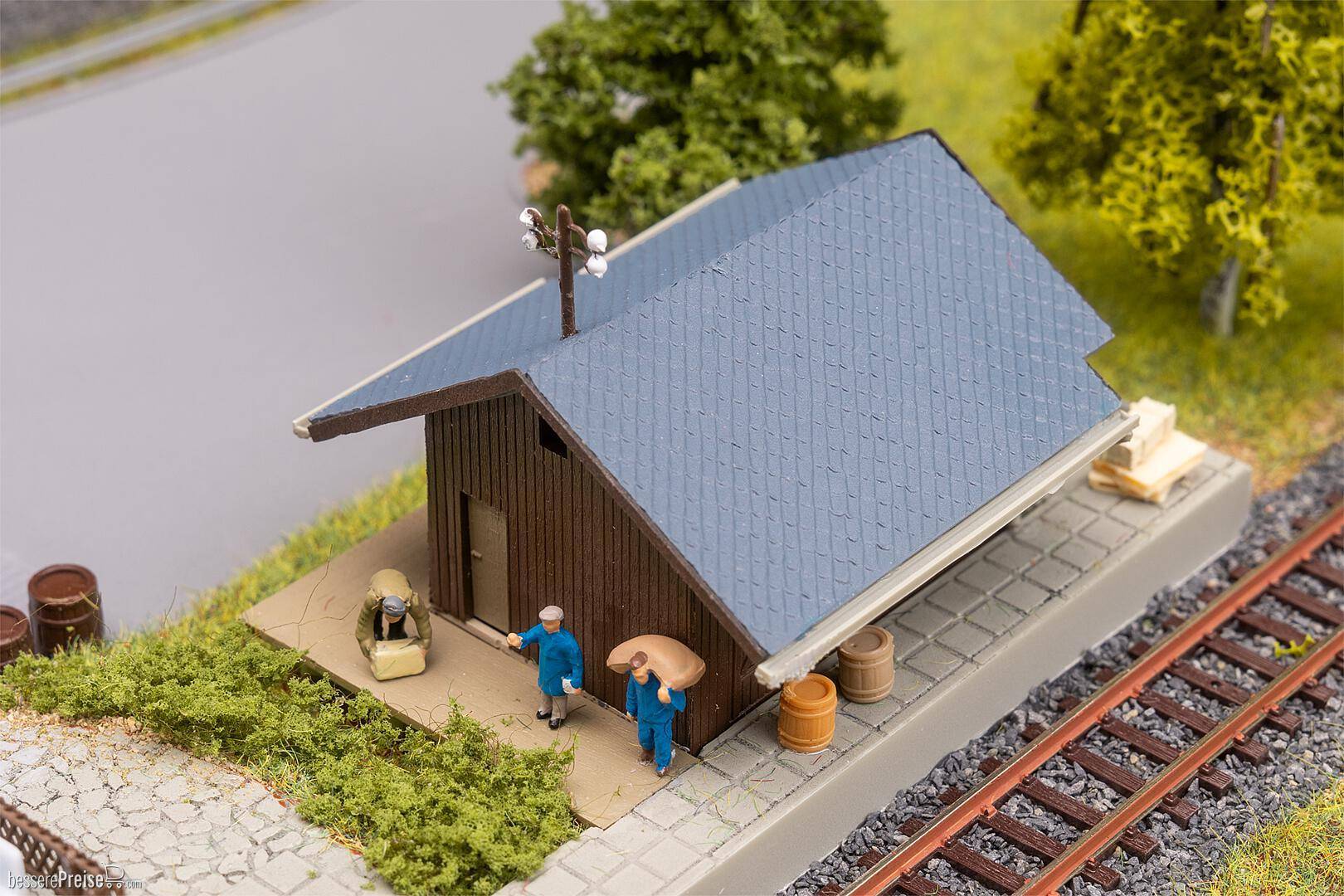 Faller Gare De Mühlheim – Échelle N – Bâtiment à Monter Pour Modélisme Ferroviaire, Dès 14 Ans
