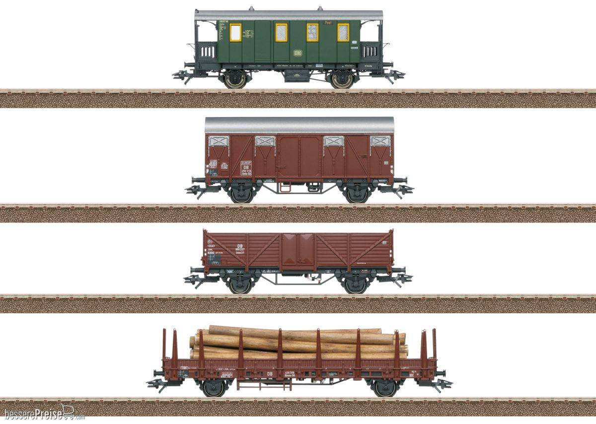 Güterwagen-Set Nebenbahn