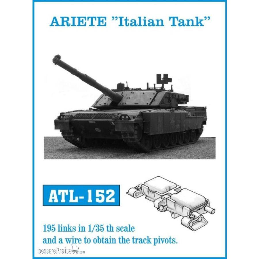Friulmodel ATL-152 - Tracks for ARIETE Italian Tank | Modellbau