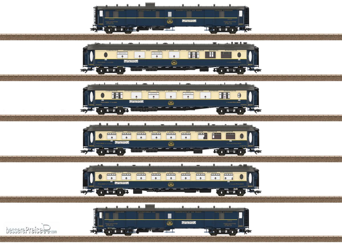 Pullmanwagen-Set EDELWEISS