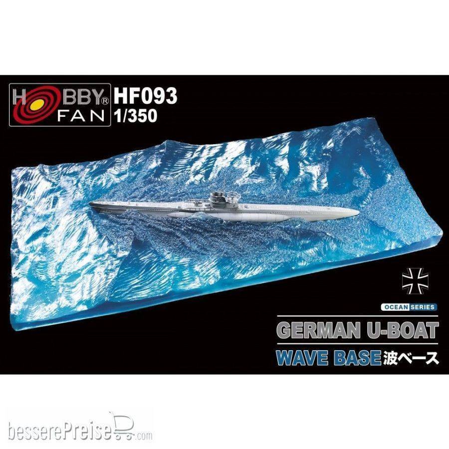 Hobby Fan HF093 - Wave Base for German U-Boat in 1:350 | Modellbau