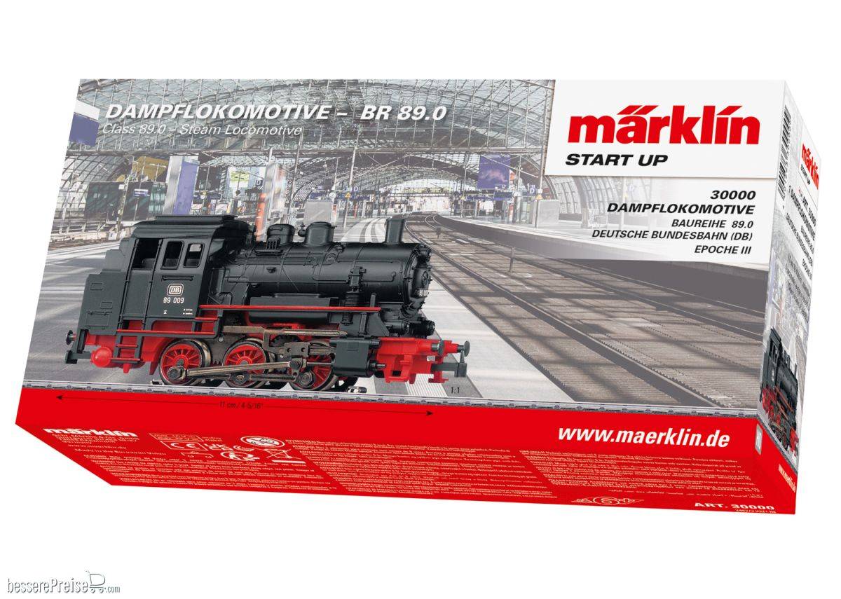 Märklin Start up - Tenderlokomotive Baureihe 89.0