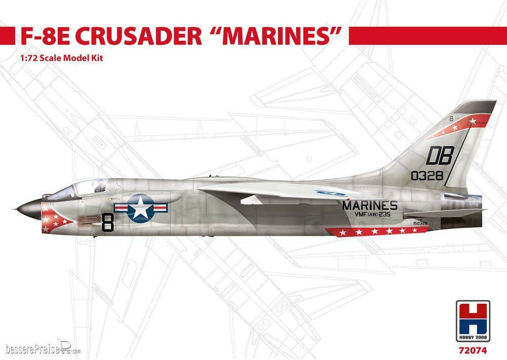 Hobby 2000 72074 - F-8E Crusader Marines | Modellbau