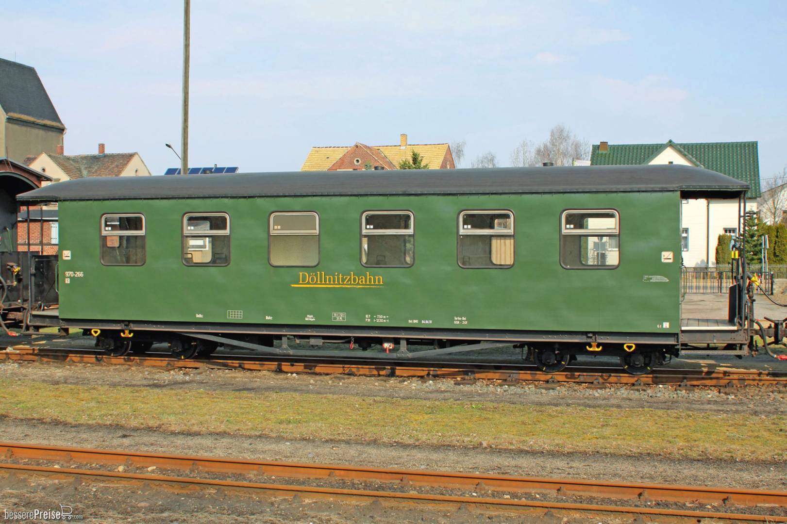 Döllnitzbahn 970-266 Modernisierungswagen