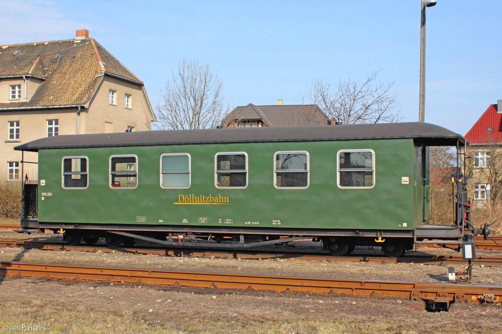 Döllnitzbahn 970-263 Modernisierungswagen