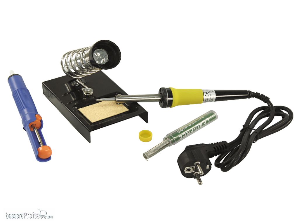Schönwitz 30285 - Lötset LS-303 30W-Lötkolben Entlötpumpe Ständer Lötzinn | Modellbahn | Modelleisenbahn