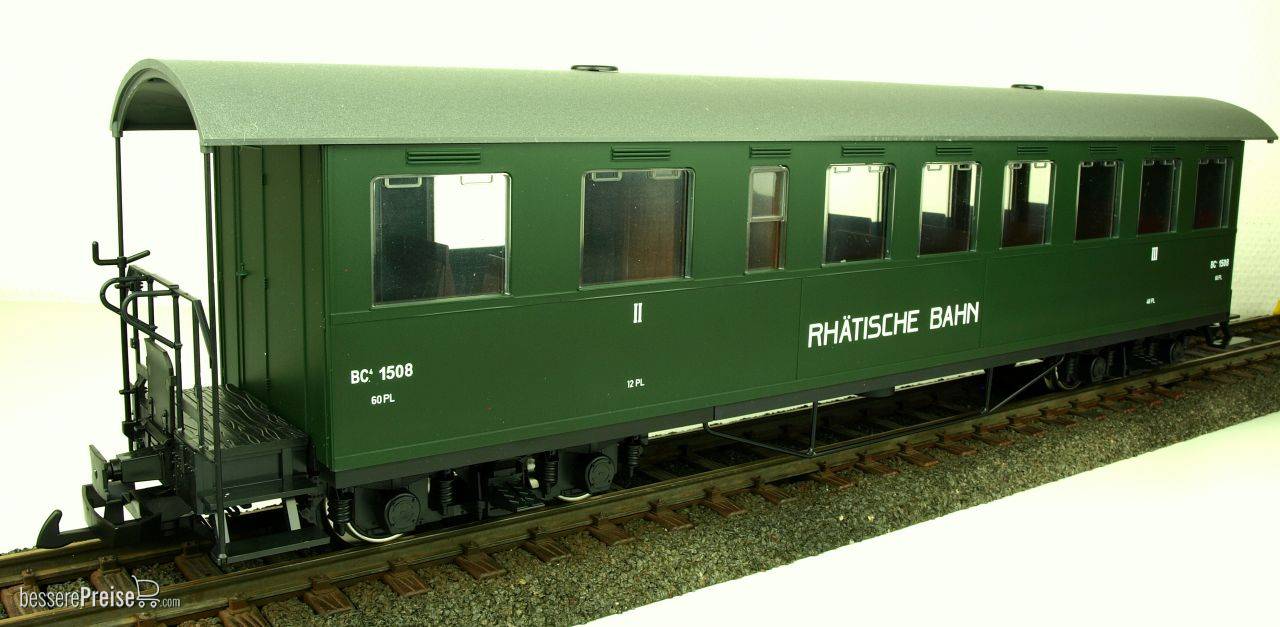 3er Set RhB Personenwagen BC 1506, BC 1507, BC 1508