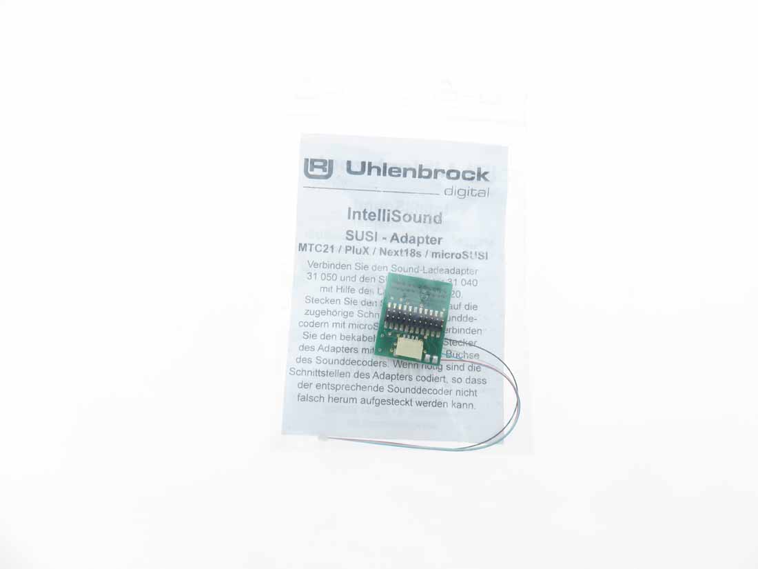 Uhlenbrock 31040 - SUSI - Plux, MTC21, Next18 Ad | Modellbahn | Modelleisenbahn