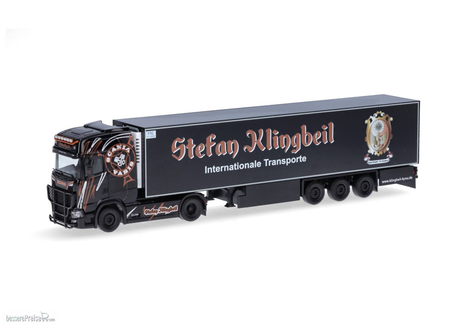 Scania CS20 HD Kühlkoffer-Sattelzug Heide Logistik / 75 Jahre Herpa Niedersachsen Kirchlinteln 317733 Scania CS20 HD Kühlkoffer-Sattelzug Heide Logistik / 75 Jahre Herpa Niedersachsen Kirchlinteln 317733