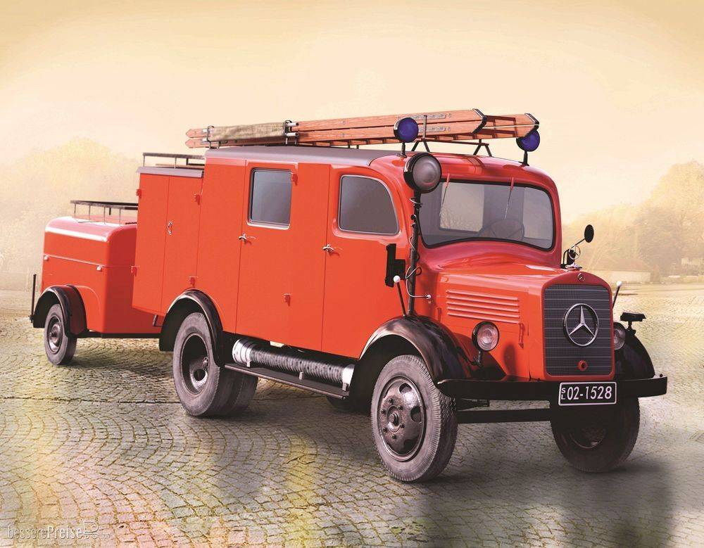 ICM 35527 - 1:35 L1500S LF 8, German Light Fire Truck | Modellbau