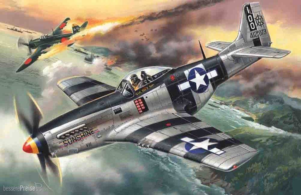 ICM 48154 - 1:48 Mustang P-51K, WWII American Fighter | Modellbau