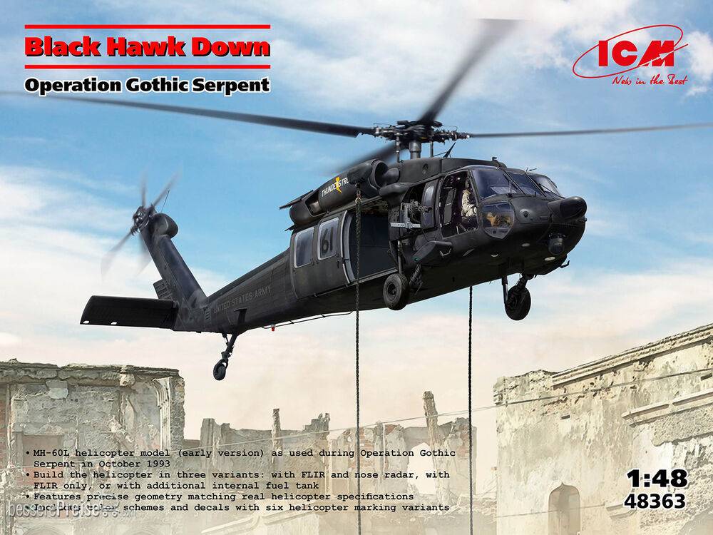 ICM 48363 - Black Hawk Down. Operation Gothic Serpent | Modellbau