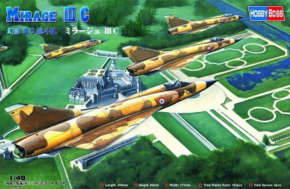 Hobby Boss 80315 - 1:48 Mirage IIIC Fighter | Modellbau