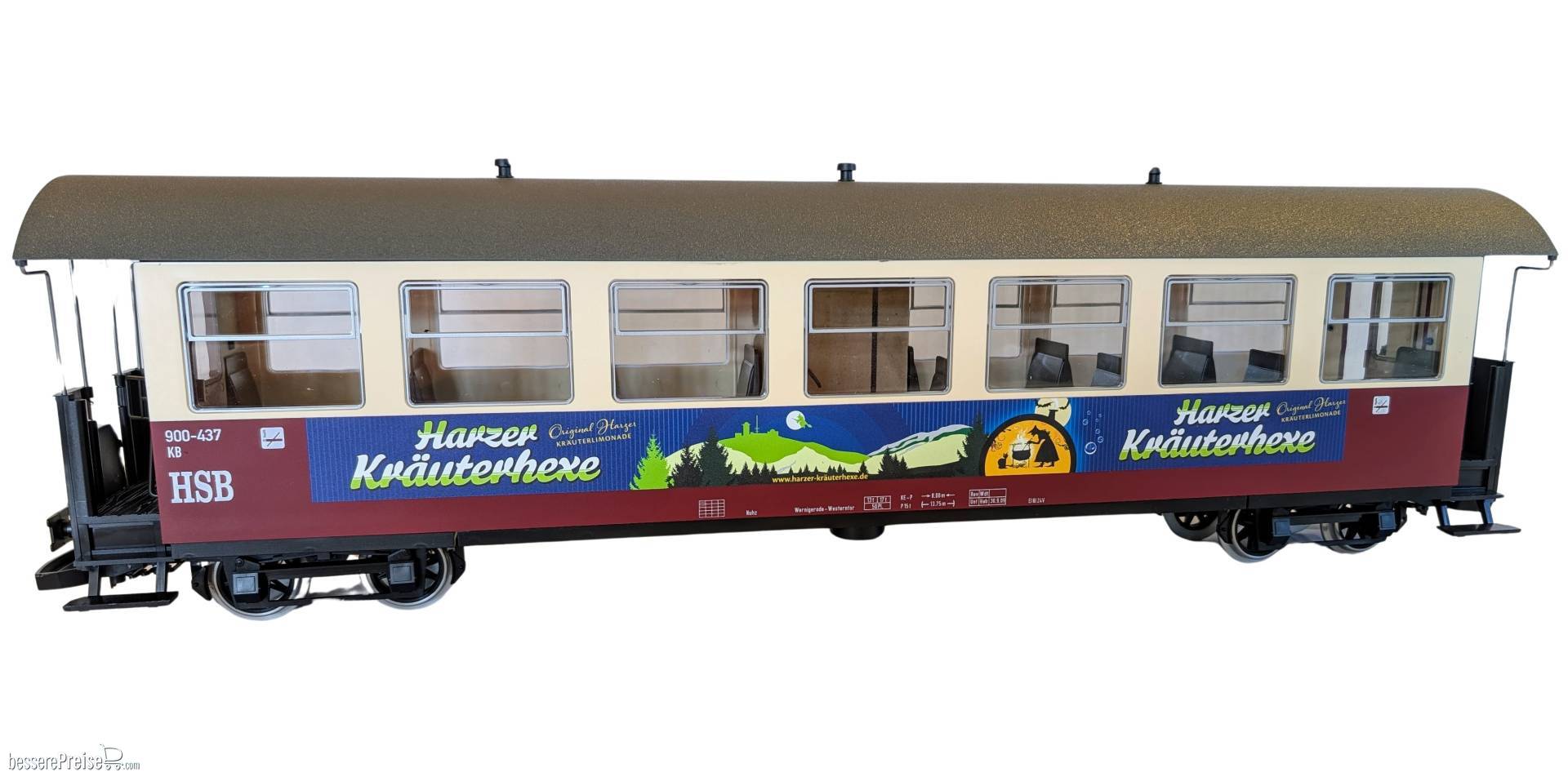 HSB Personenwagen 900-437 "Harzer Kräuterhexe"