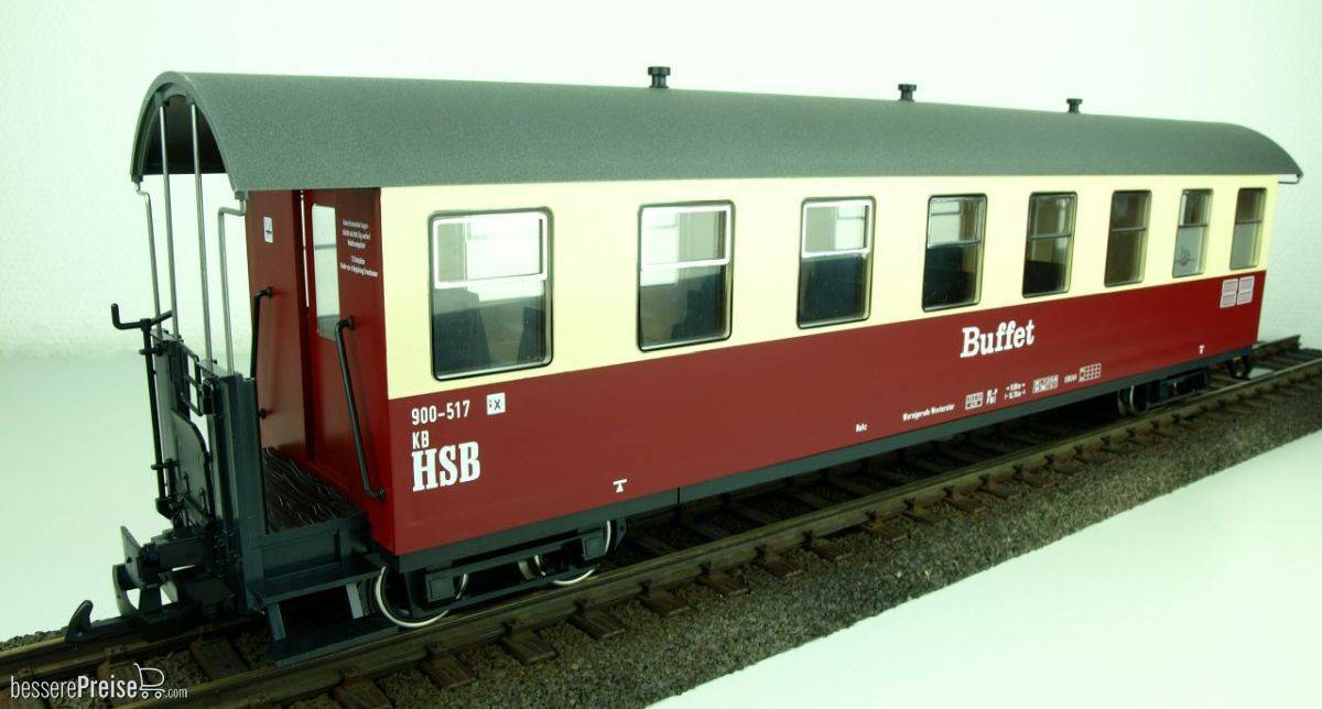 HSB Personenwagen 8 Fenster, 900-517 "Buffet"