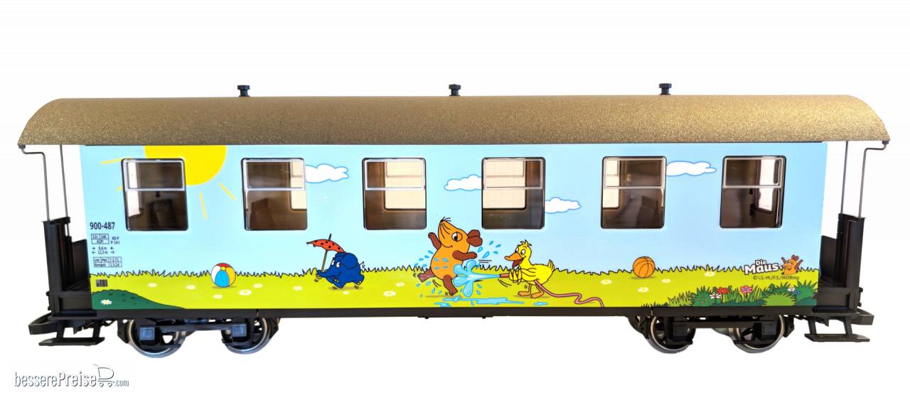 Die Maus "Sommer" 6 Fensterwagen - SAMMLEREDITION
