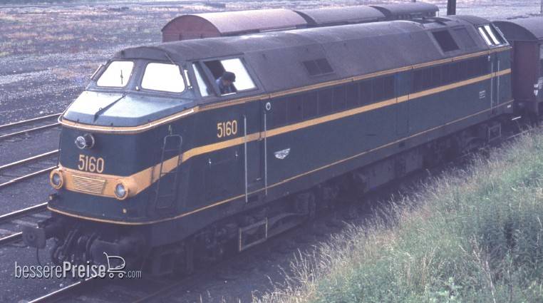 Diesellok SNCB 5160 - Ep.IV - AC 3-Leiter Wechselstrom Digital mit Sound