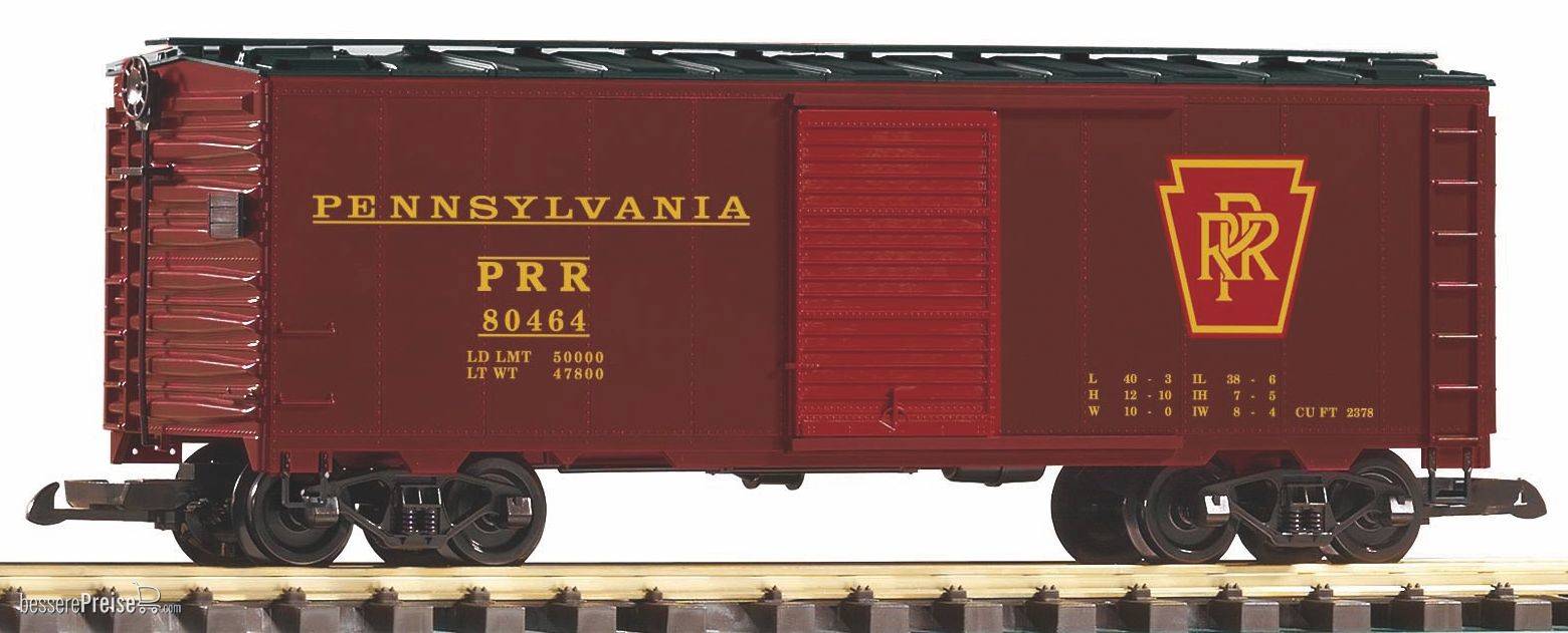 Piko G 38825 - 40` Steel Boxcar - Pennsylvania #80464 - NEU & OVP | Condition: Neu