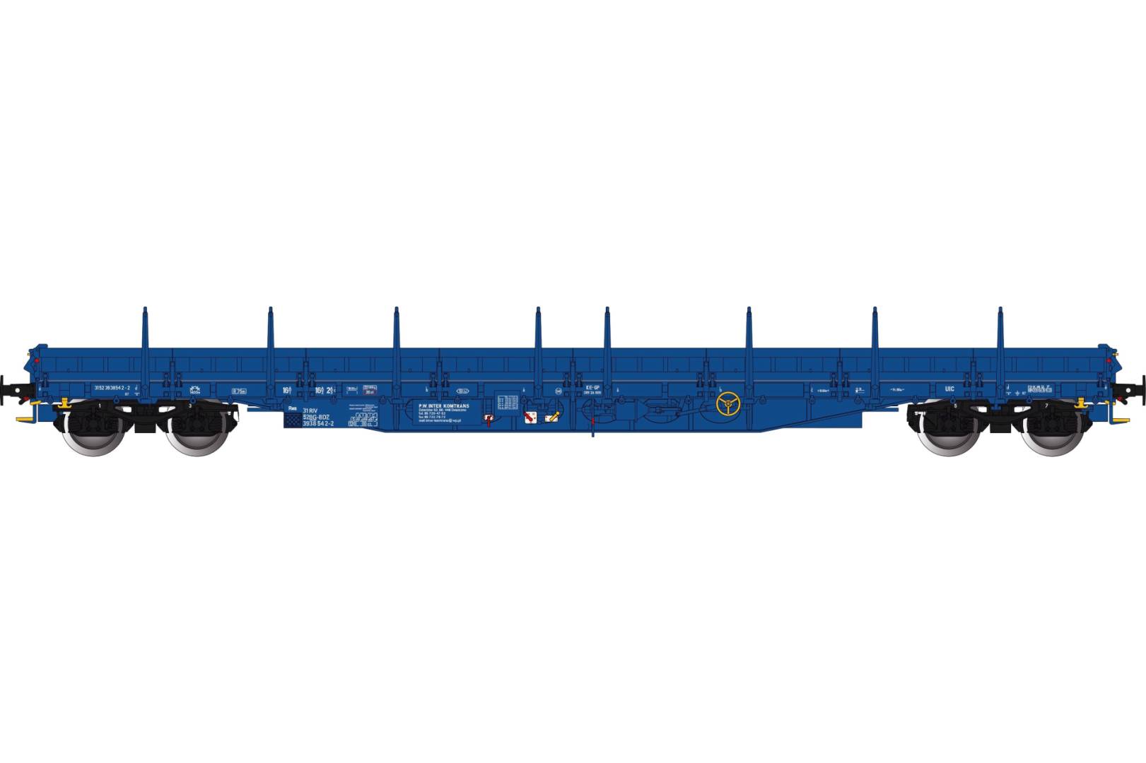 Rungenwagen Res, BG-BDZ, Ep.VI - in blau