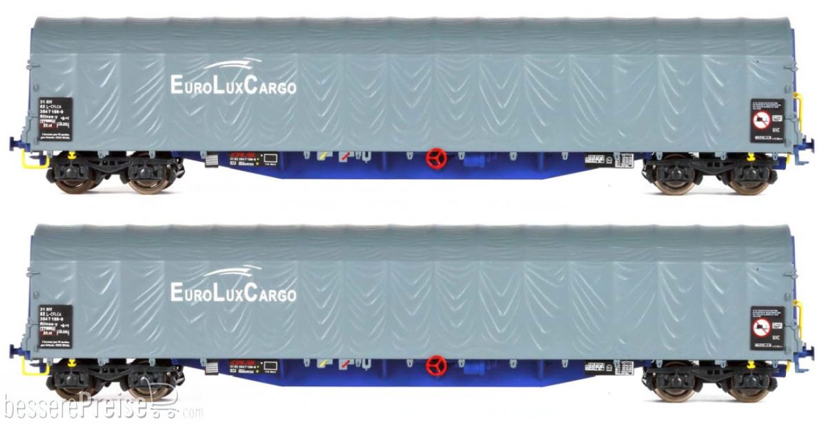 Rils baché - CFL EuroLuxCargo , set A