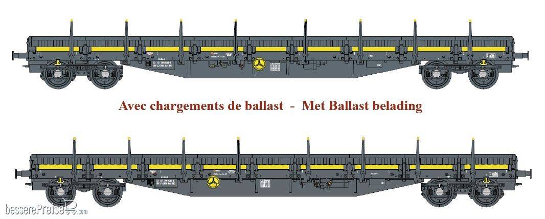 Niederbordwagen Res SNCF Ersa