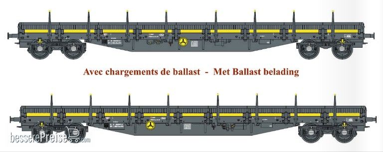 Niederbordwagen Res SNCF Ersa