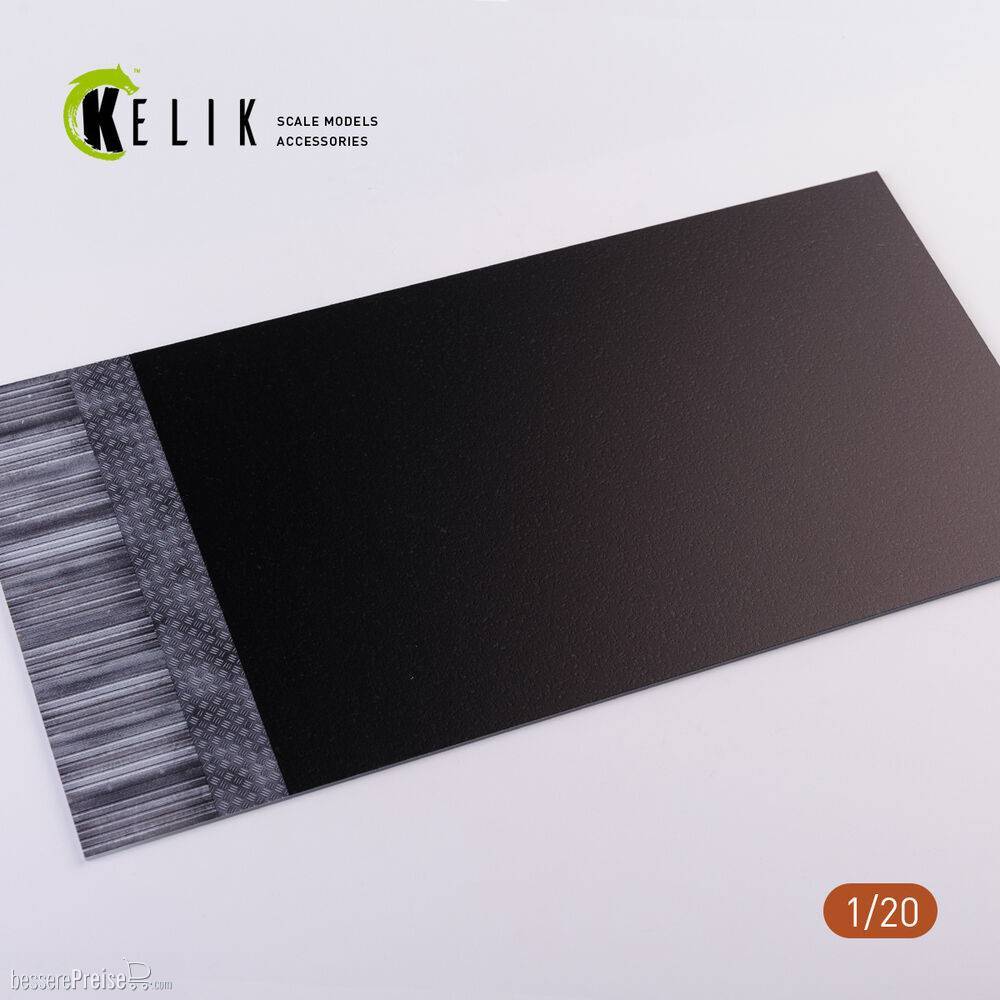 Kelik KS20006 - F1 Garage Type 2 Base - Acrylic 3 mm (180 x 357 mm) (210 g) (1/20) | Modellbau