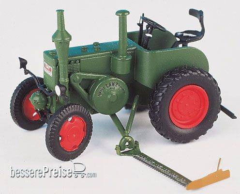 Weinert H0 (1:87) 4559 - Lanz Ackerluft-Schlepper mit Mähbalken | Modellbahn | Modelleisenbahn