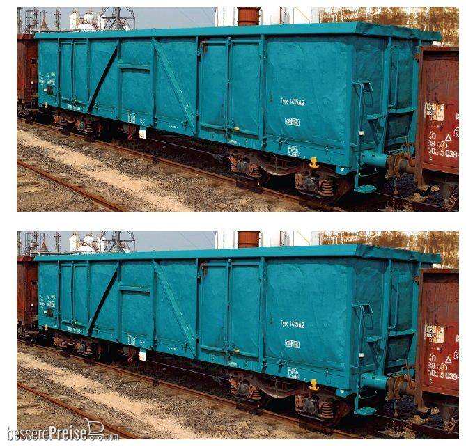 Offenes Güterwagen-Set A Eaos Eaos , NMBS , set A