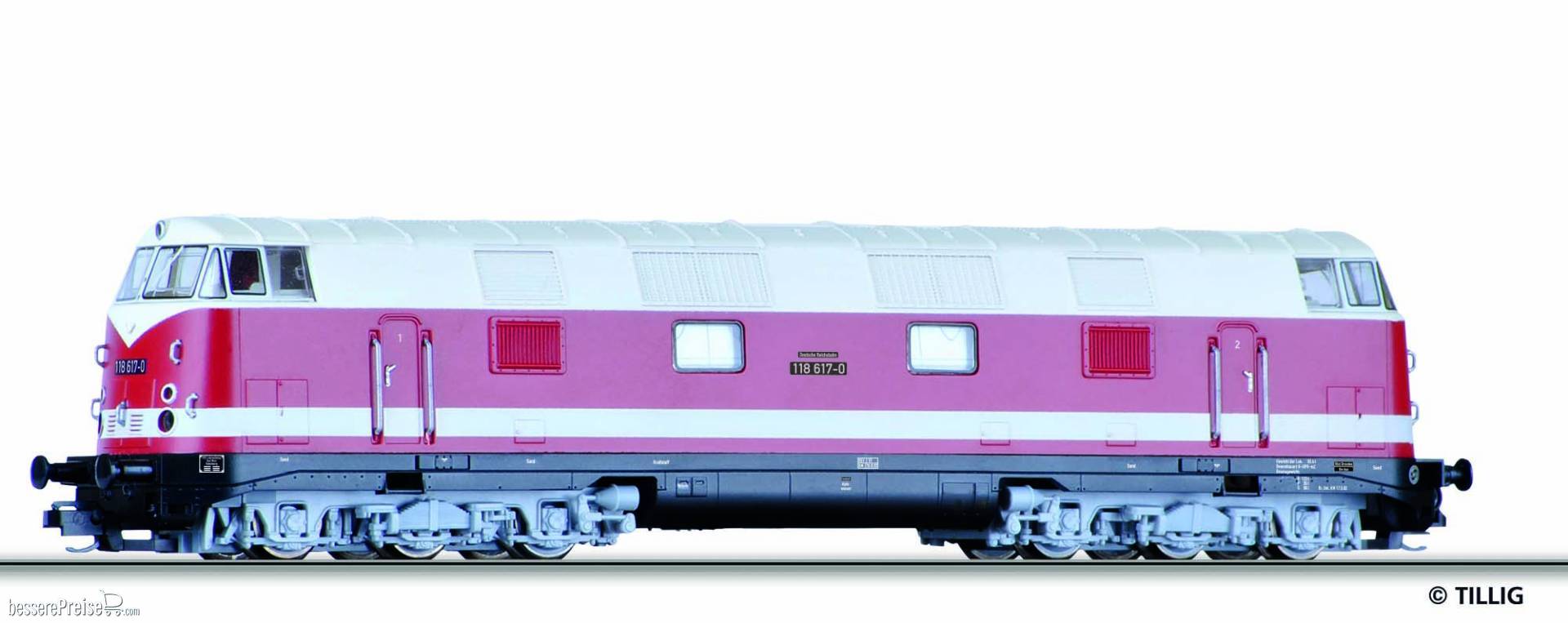 Diesellok BR 118 617-0 der DR, Ep.IV (ex. 02693)