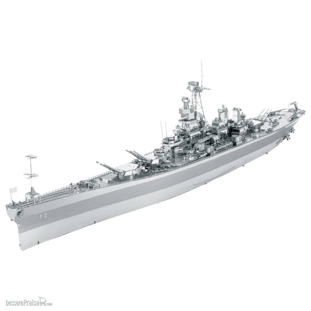 Metal Earth 502901 - Metal Earth: Iconx USS Missouri