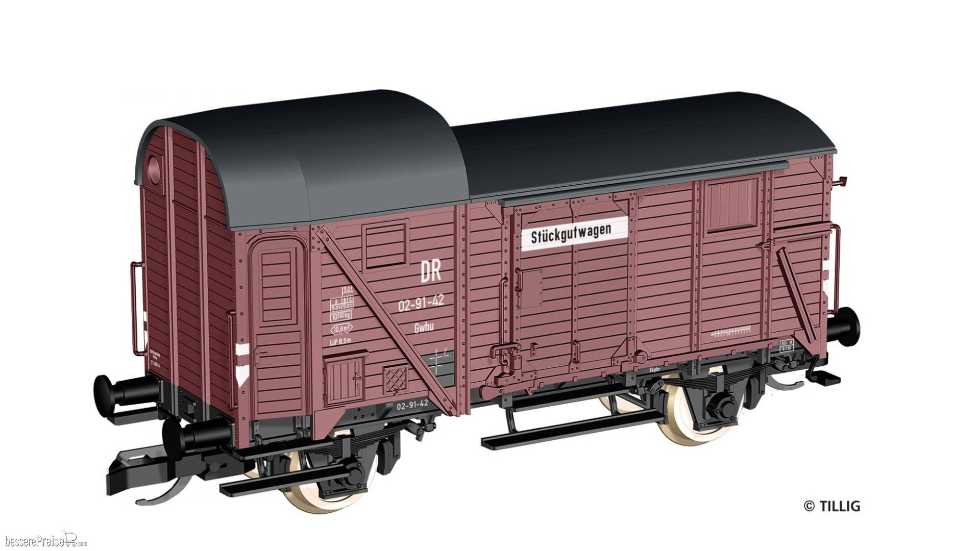 Stückgutwagen Gwhu der DR