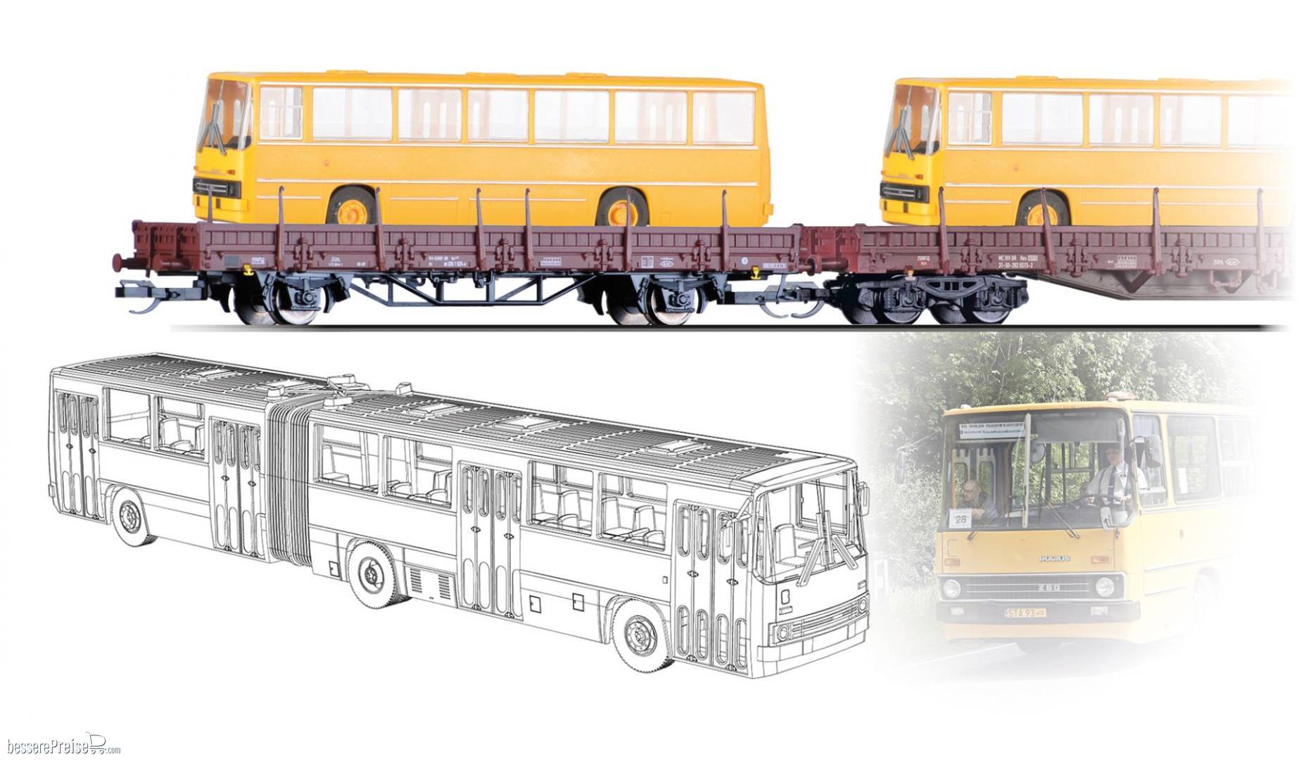Set Ikarus-Transport der DR (Teil 1)