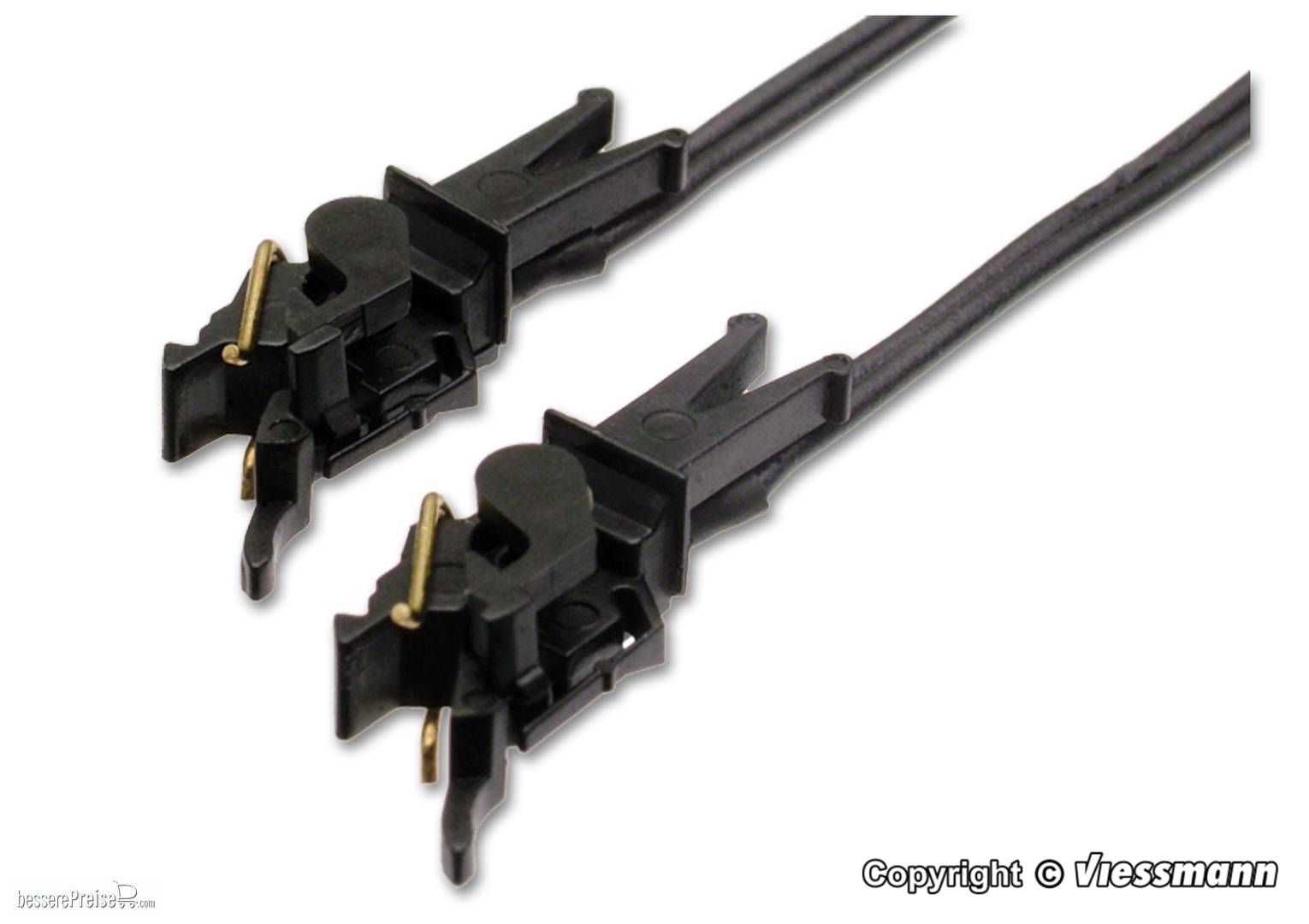Viessmann 5048 - H0 Stromführende Kupplungen, 2-polig, 1 Paar