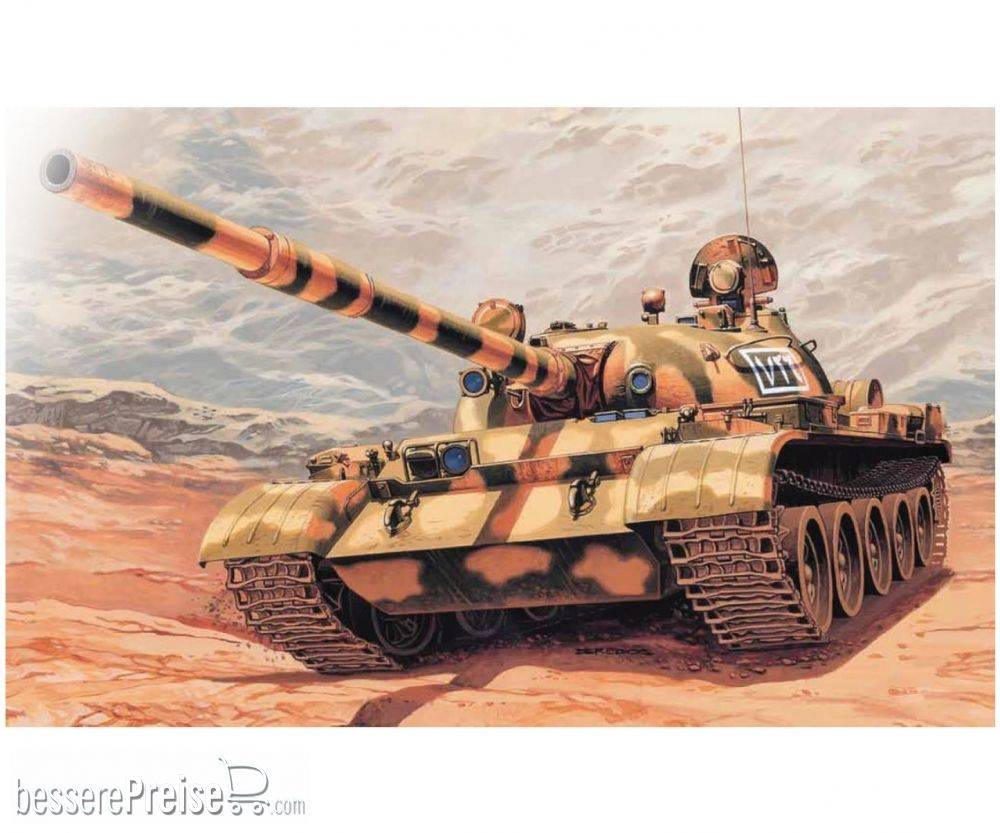 Italeri 510007006 - 1:72 Rus. T-62 Kampfpanzer Modellbau