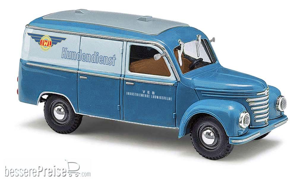 Busch H0 (1:87) 51249 - Framo V901/2, Kasten, IWL Kundendienst | Modellbahn | Modelleisenbahn