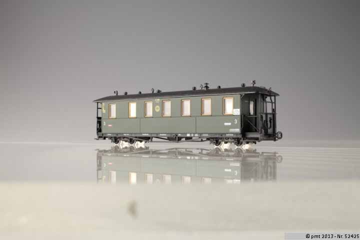Traglastenwagen 3. Klasse, DRG grün