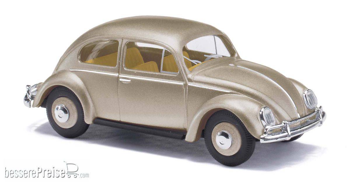 Busch H0 (1:87) 52997 - VW Käfer/Ovalfen. Exportversion Braunmet | Modellbahn | Modelleisenbahn
