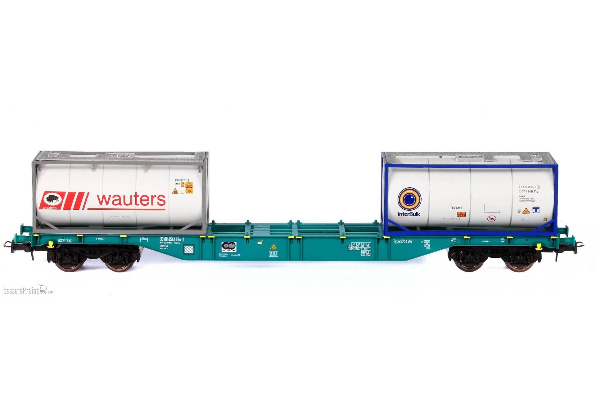 B-Models 54.140 -Sgns + Tankcontainer, Wauters & Interbulk