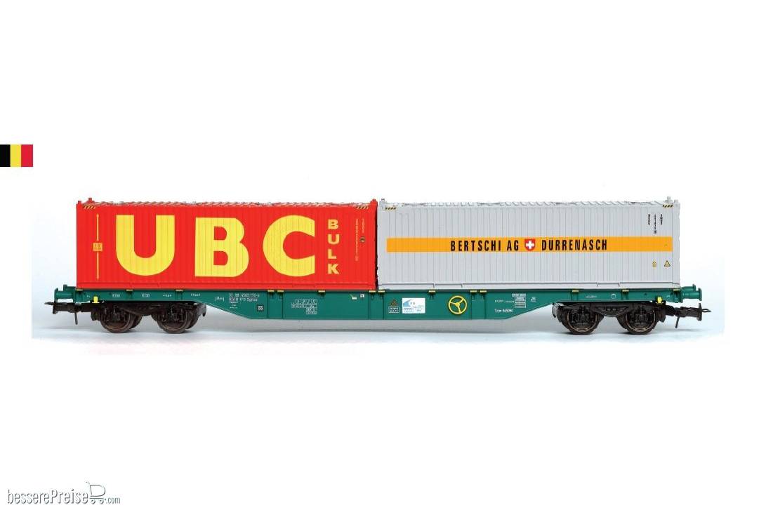 Containertragwagen 30ft bulk UBC + Bertschi
