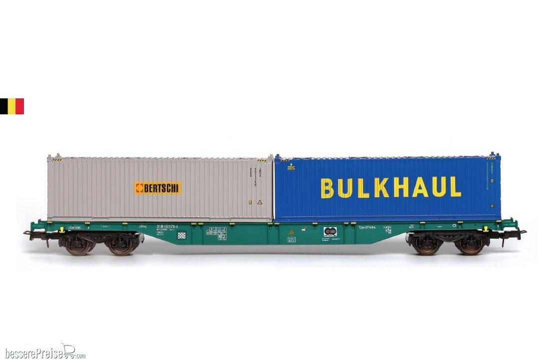 Containertragwagen 30ft bulkcontainer Bertschi + Bulkhaul