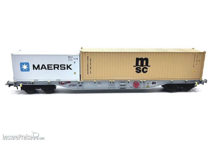 Containerwagen der SNCB - "MAERSK" und "MSC" - Ep.V