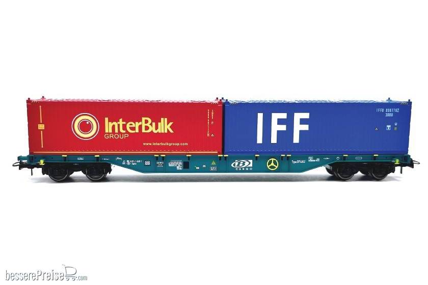 Containerwagen der SNCB - InterBulk und IFF - Ep.V