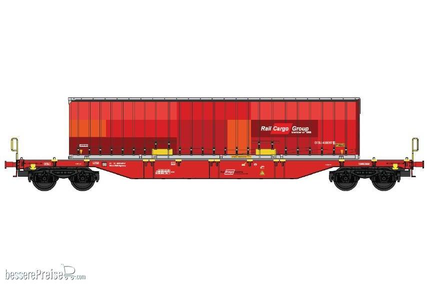 Containerwagen der ÖBB "Rail Cargo Group" - Ep.VI